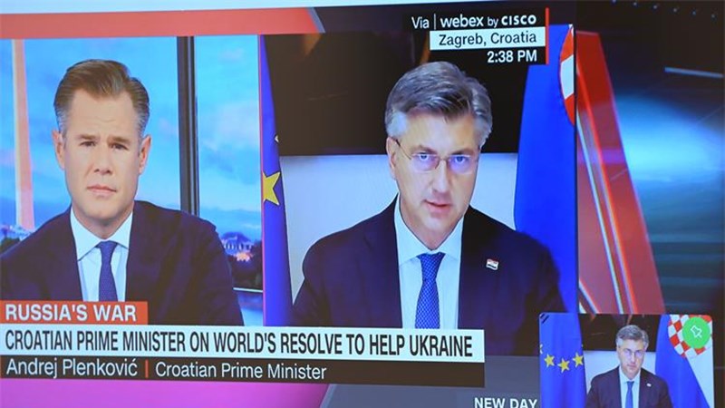 Plenković za CNN: Posjet Nancy Pelosi poslao snažan signal predanosti SAD-a pružanju potpore Ukrajini 